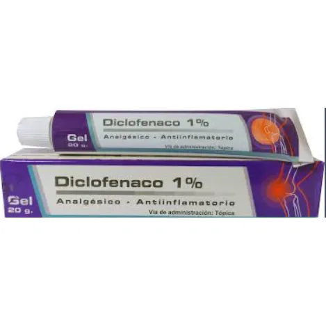 DICLOFENACO GEL 1% TUBO X 20 GR - Ecofarma
